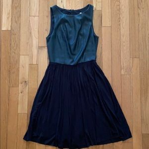 Bailey 44 Leather Top Dress